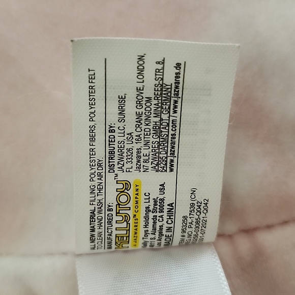 Squishmallows Fedora pink caticorn tye dye fuzzy belly large 18 inch - Picture 8 of 8